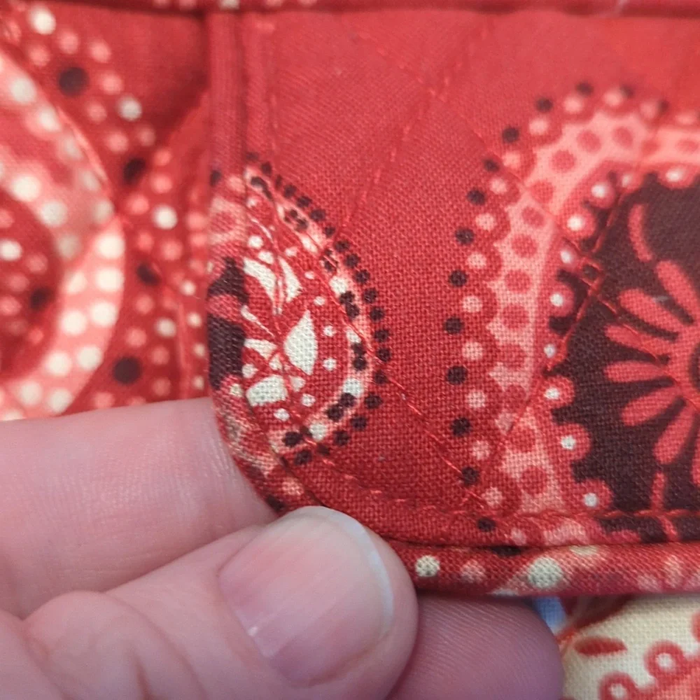 Vera Bradley Retired Mesa Red Crossbody Bag 2006